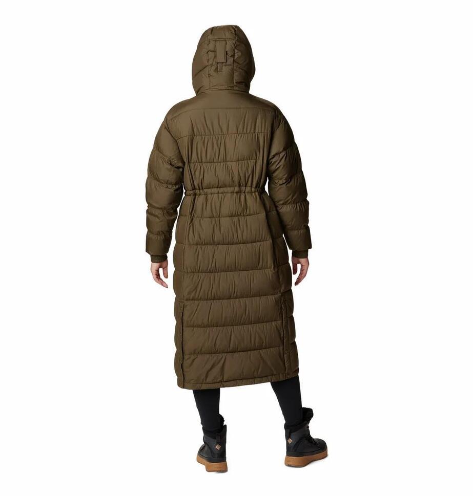 Płaszcz Puchowy Columbia Pike Lake Ii Long Jacket Damski Zimowy
