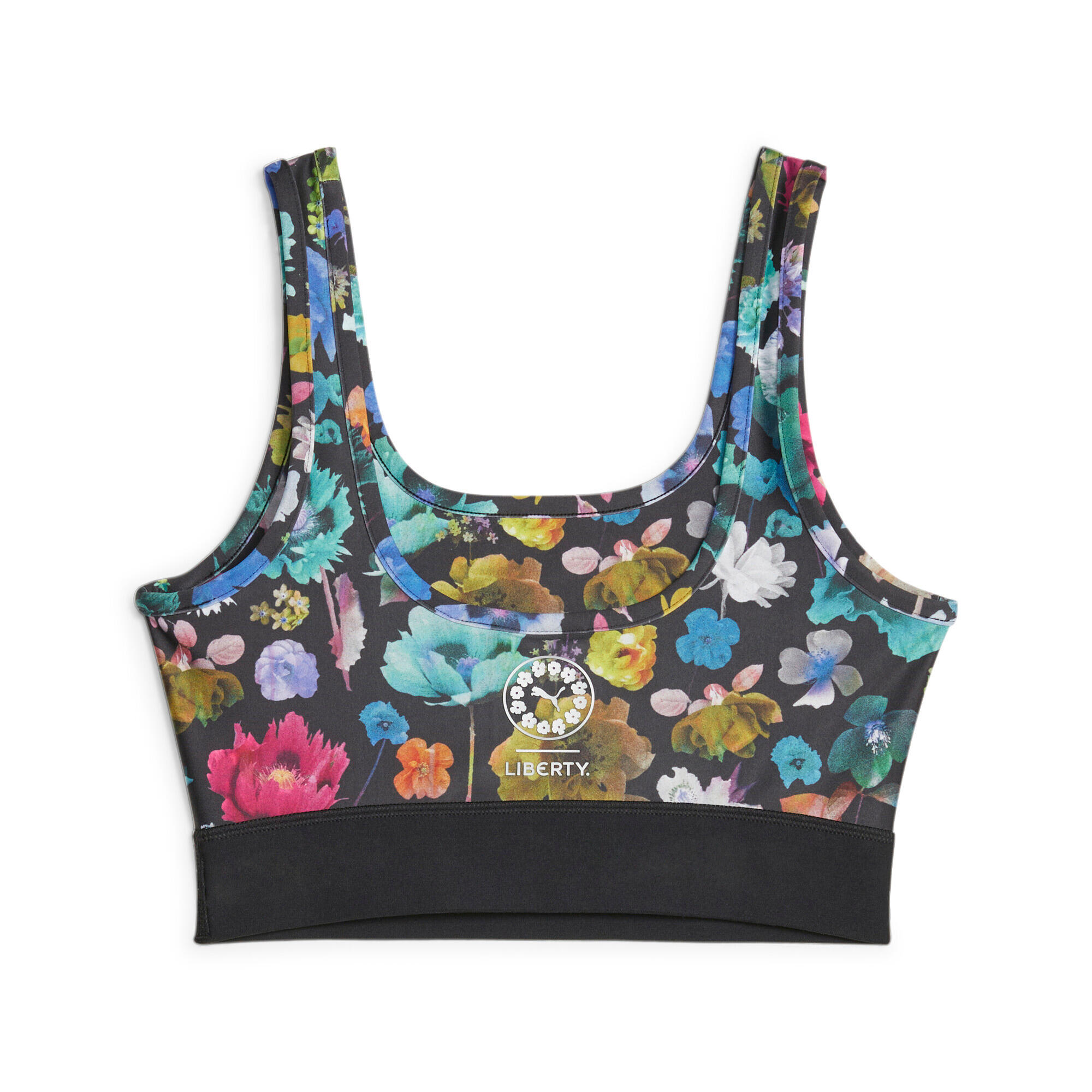 Crop Top Sportowy Damski Puma X Liberty Aop 2/3