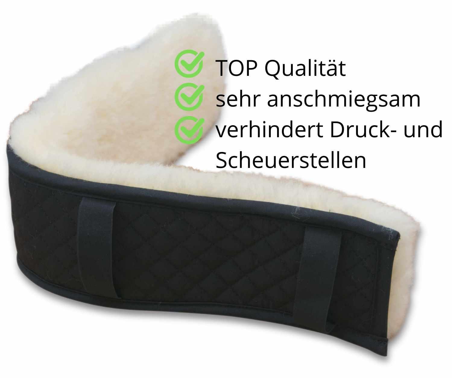AMKA  Lammfell Gurtschoner 4/4