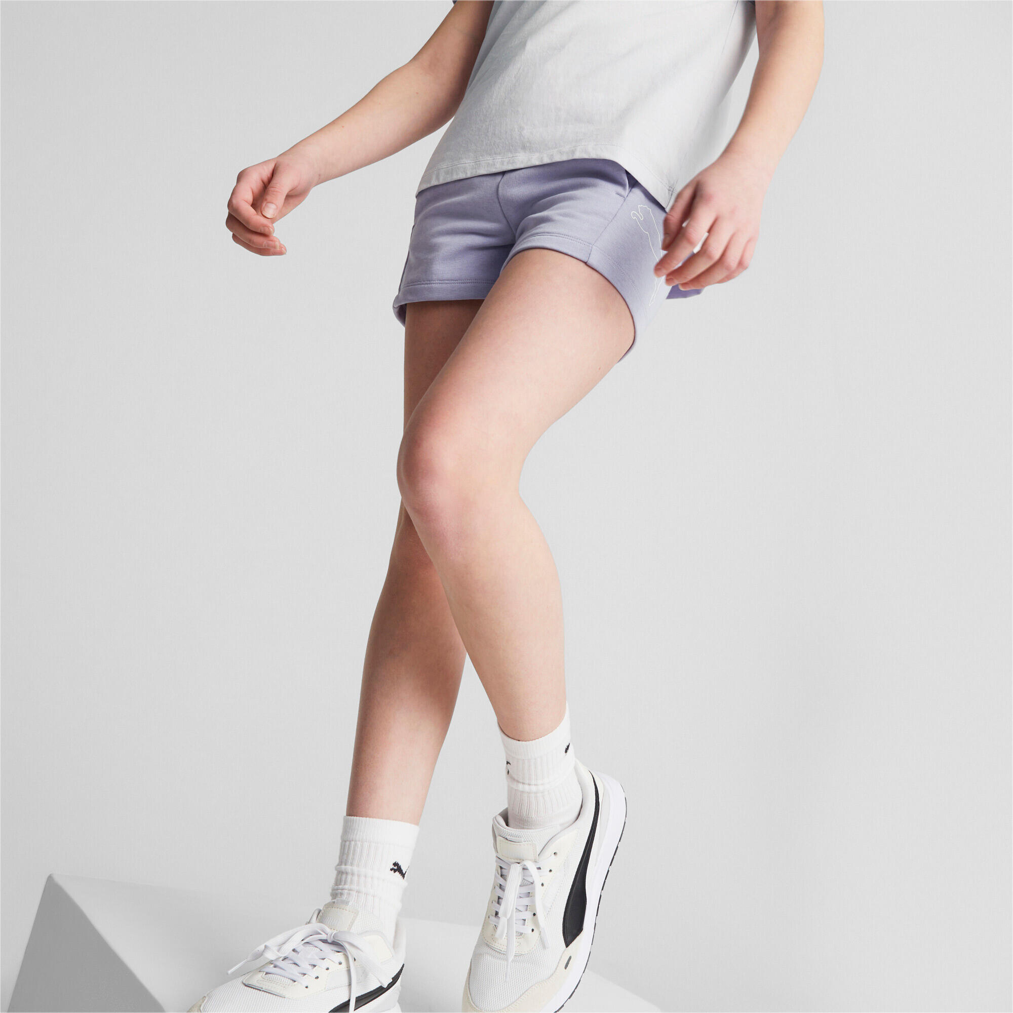 Puma Shorts Power High-waist Bambina 6/7
