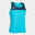 Débardeur Padel Femme Joma Montreal Turquoise Fluo