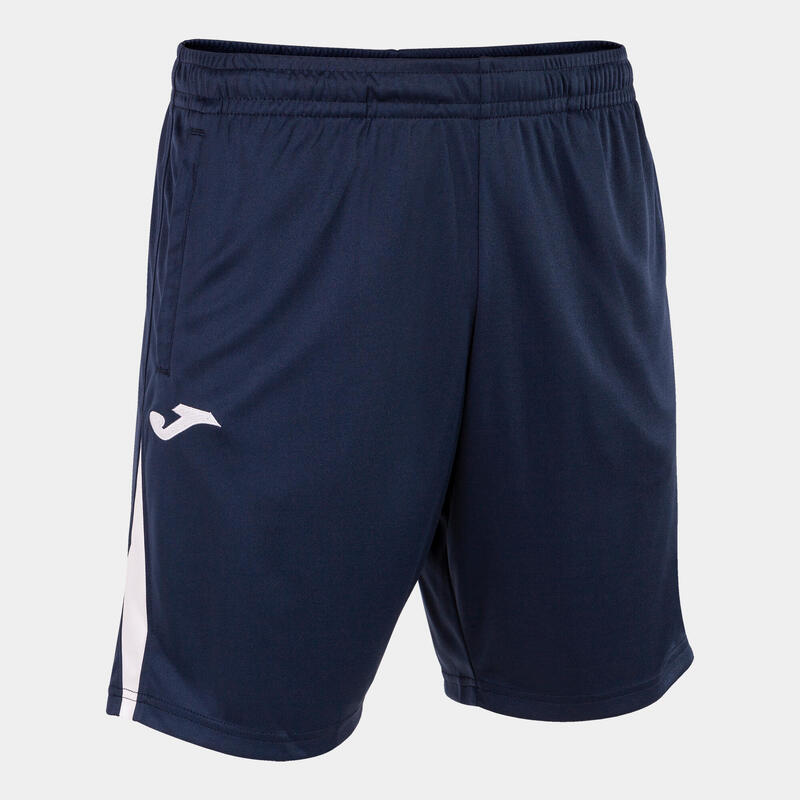 Joma Championship VII Shorts Marine -Wit XL - Sport și respirabil