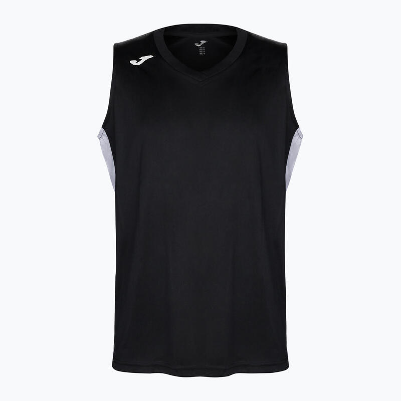 Camiseta Sin Mangas Baloncesto Mujer Joma Cancha III Negro