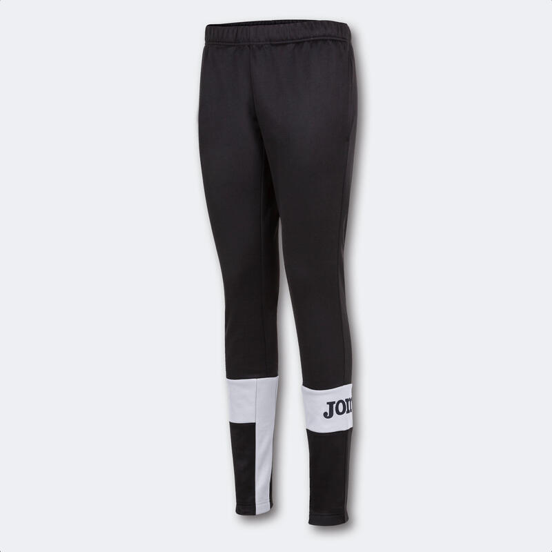 Pantalón Largo Fútbol Mujer Joma Freedom Negro