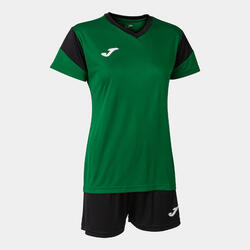 Set Fútbol Mujer Joma Phoenix Verde