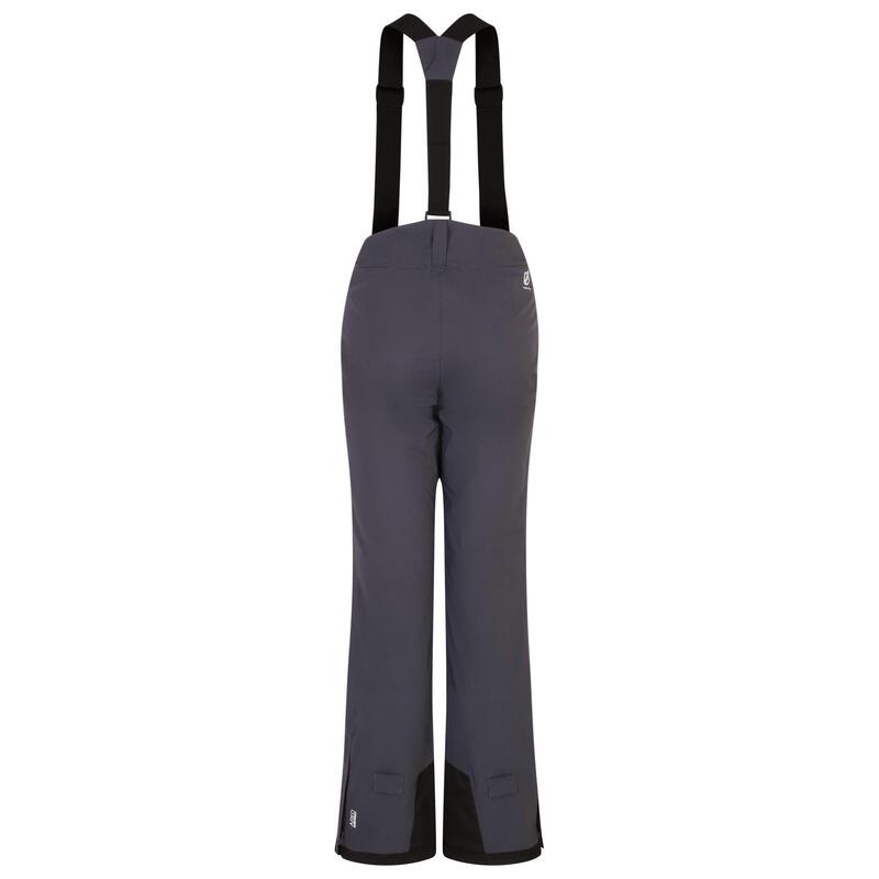 Calças de Ski Impermeável Effused II Mulher Ébano Acinzentado