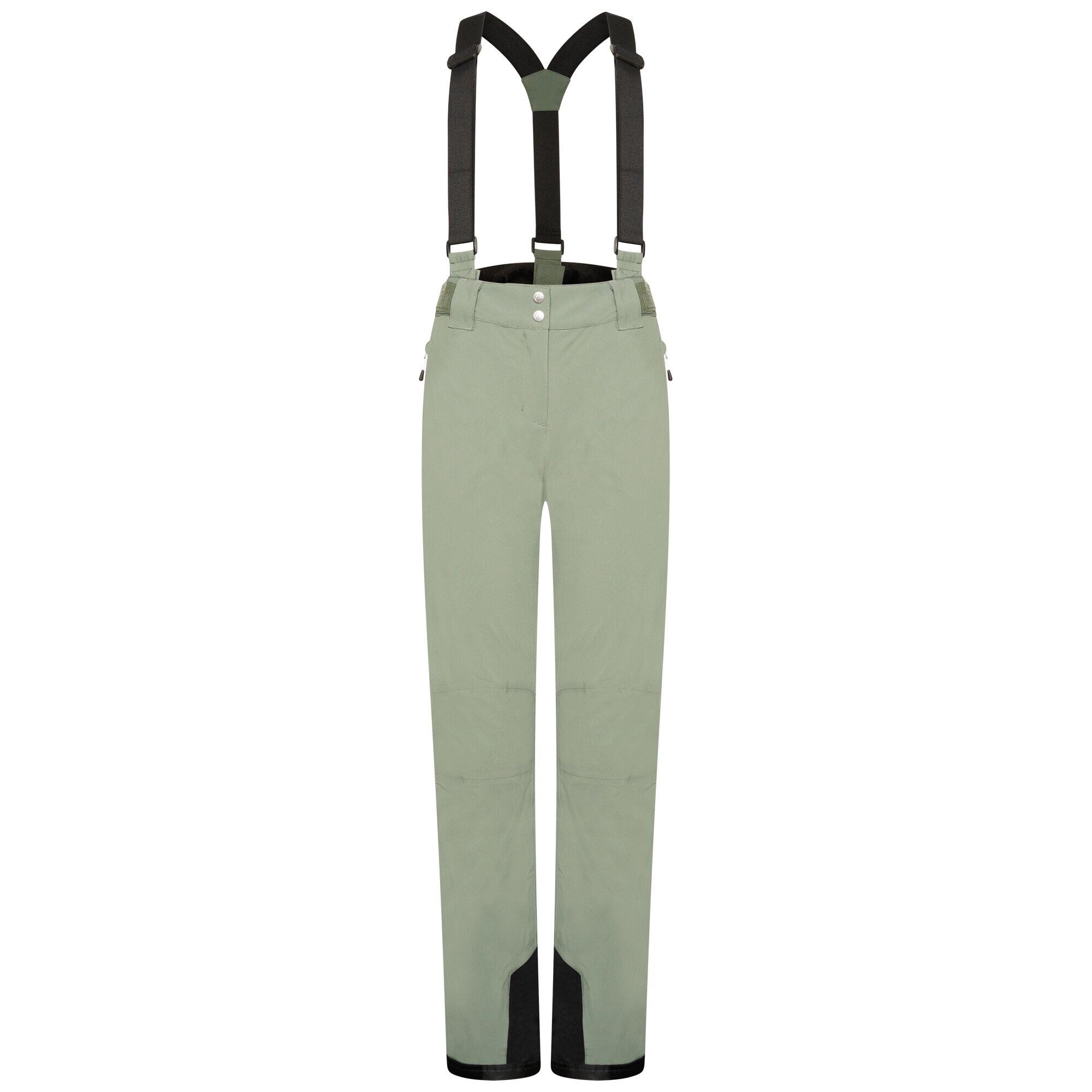 Pantaloni da sci EFFUSED da donna (verde anatra)