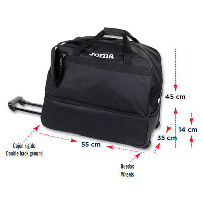 Trolley Borsa da calcio allenamento su ruote