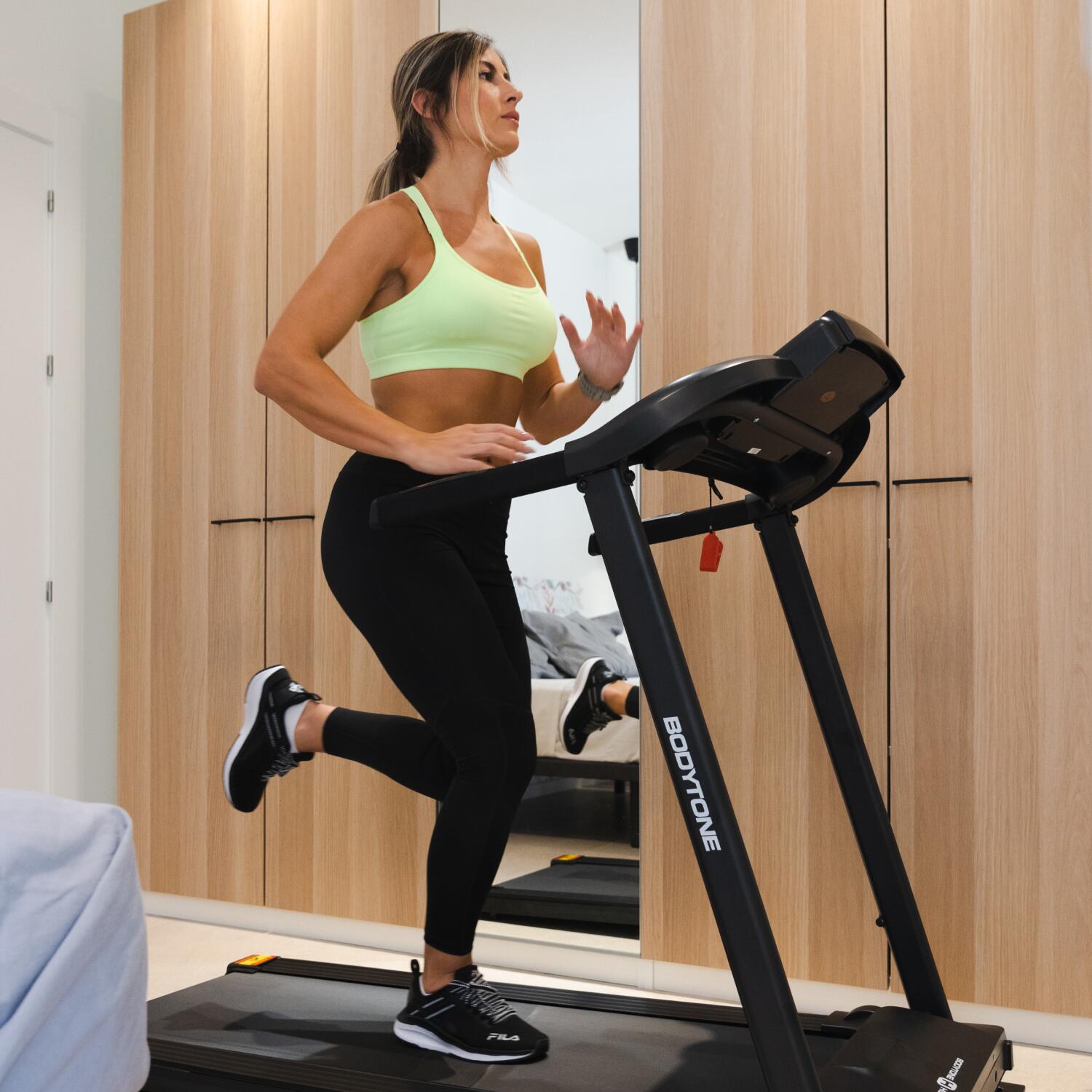 Segunda vida – Cinta de correr plegable Bodytone bluetooth, pantalla LCD 12km/h 4/7