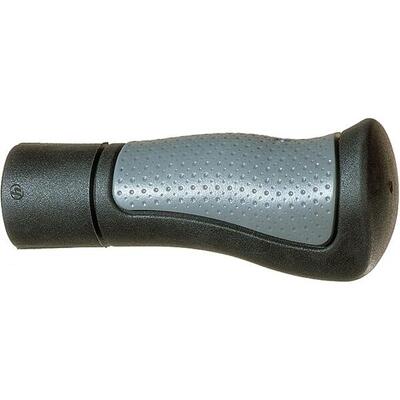 Ergonomische herrmans handvatten dd08 90/120mm zwart grijs