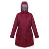 Dames Romine Waterdichte Parka (Cabernet/Cabernet)