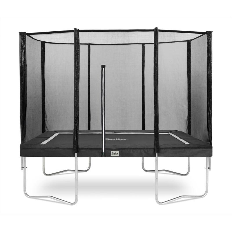 Trampoline - Combo - 305 x 214cm - Rectangulaire Noir