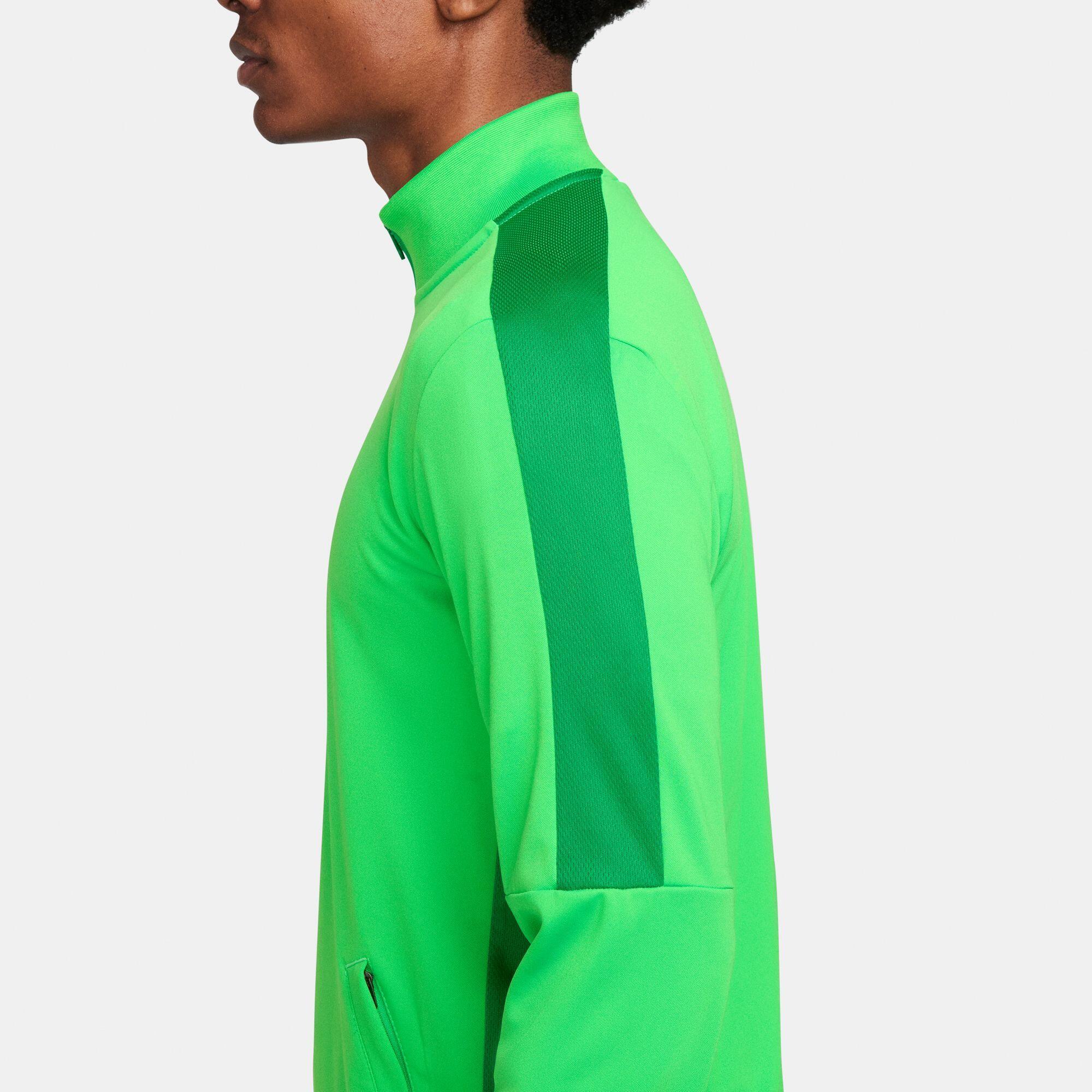 Giacca tuta uomo nike verde 4/4