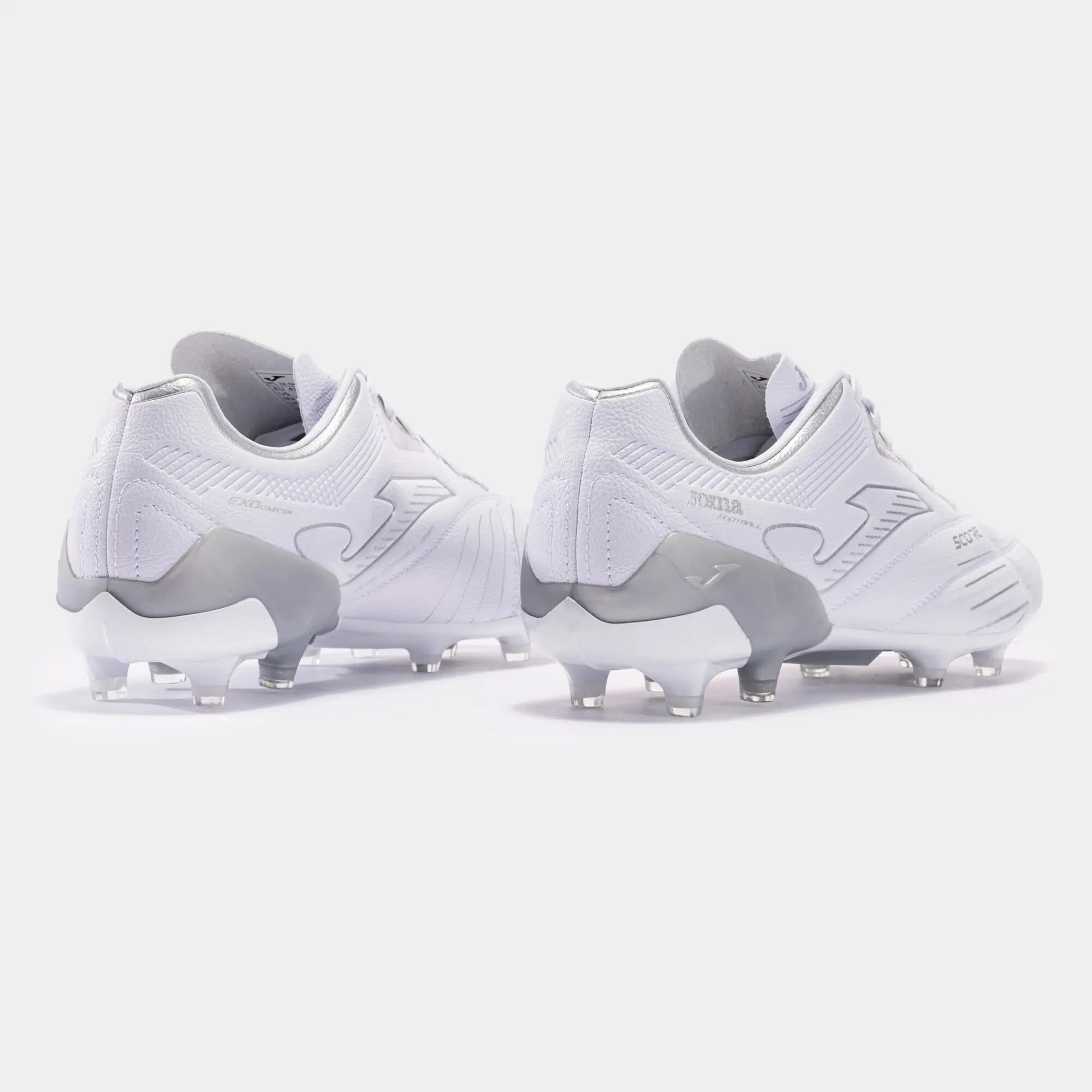 Botas Fútbol Fútbol Adulto Joma Score 23 AG Blanco 3/5
