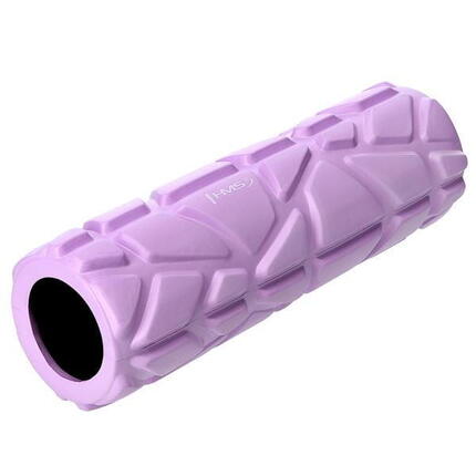 Rouleau de fitness / rouleau de massage fs119 purple 30 cm HMS