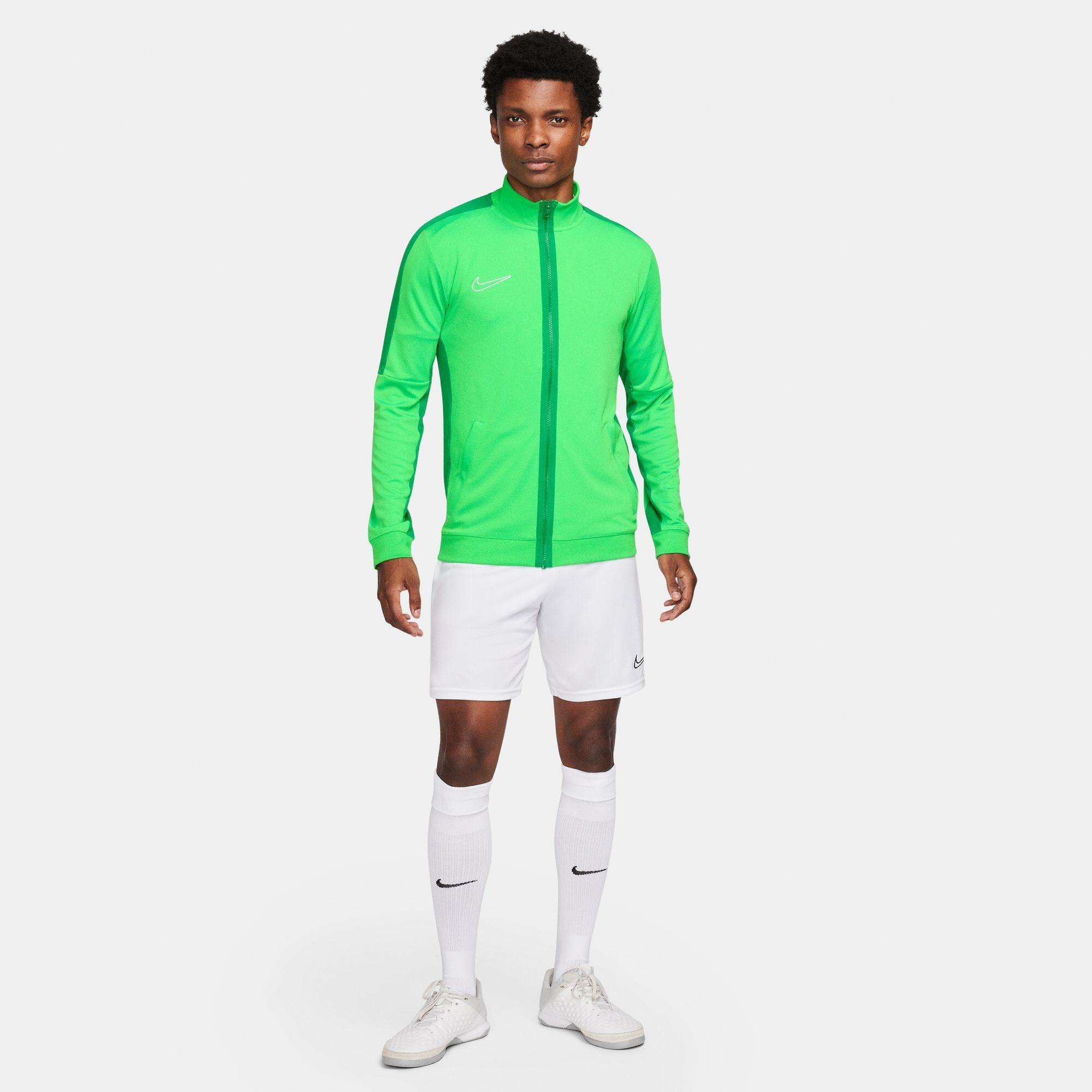 Giacca tuta uomo nike verde 3/4