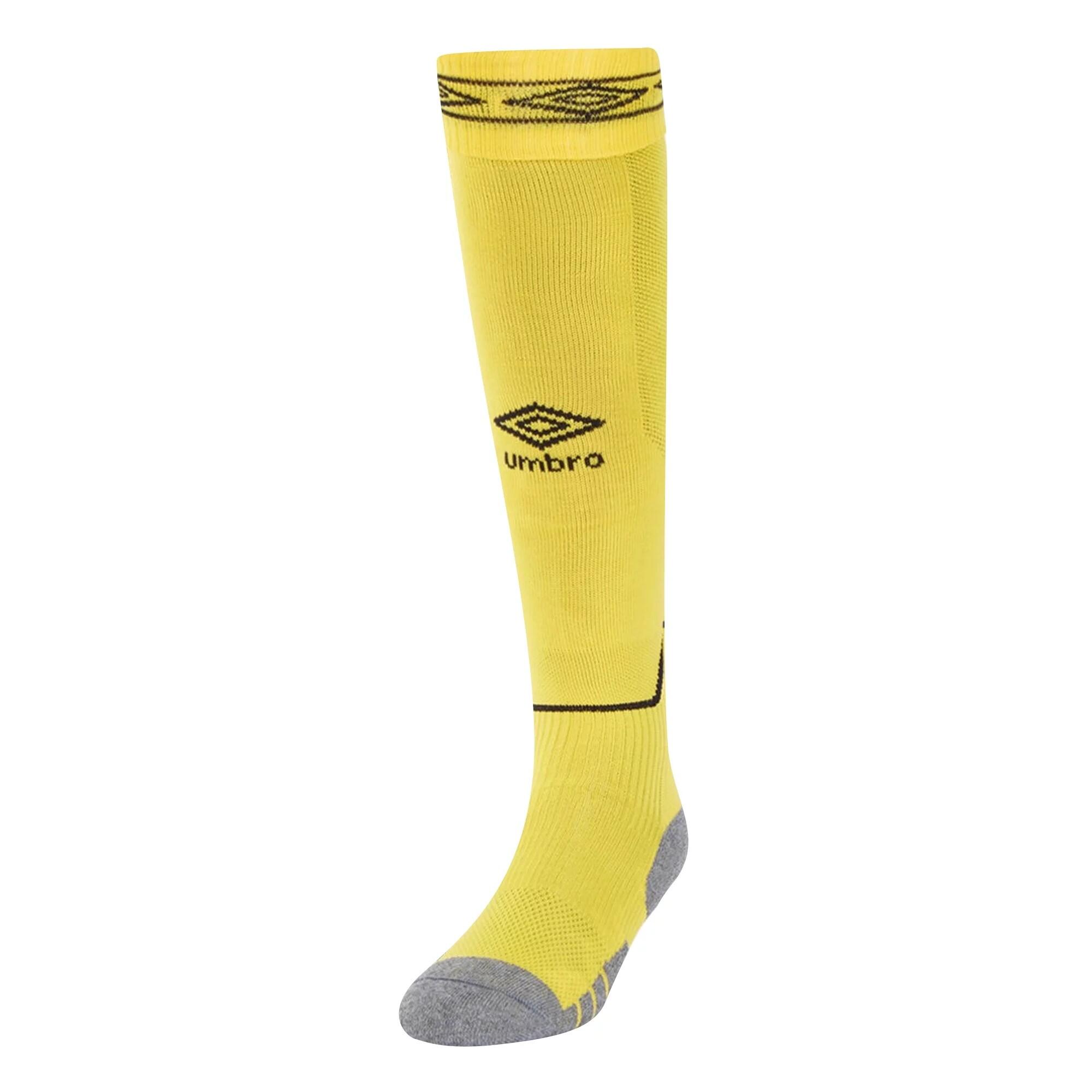 "Diamond" Fußballsocken Herren Gelb/Schwarz 2/4