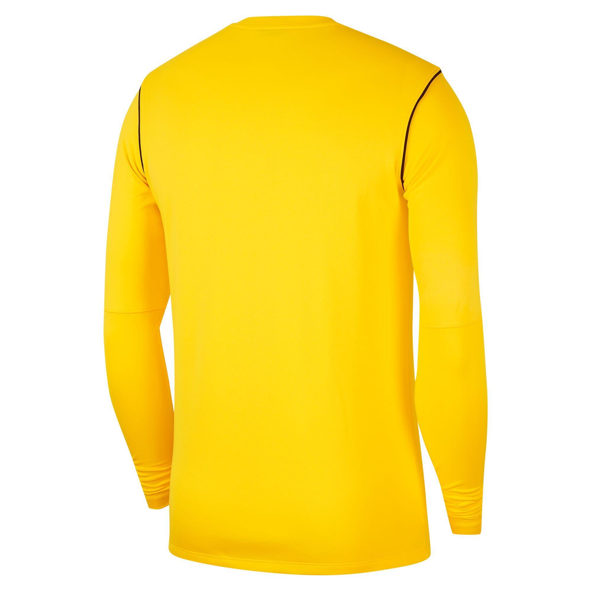 Maglie maniche lunghe da calcio  uomo nike giallo 2/2