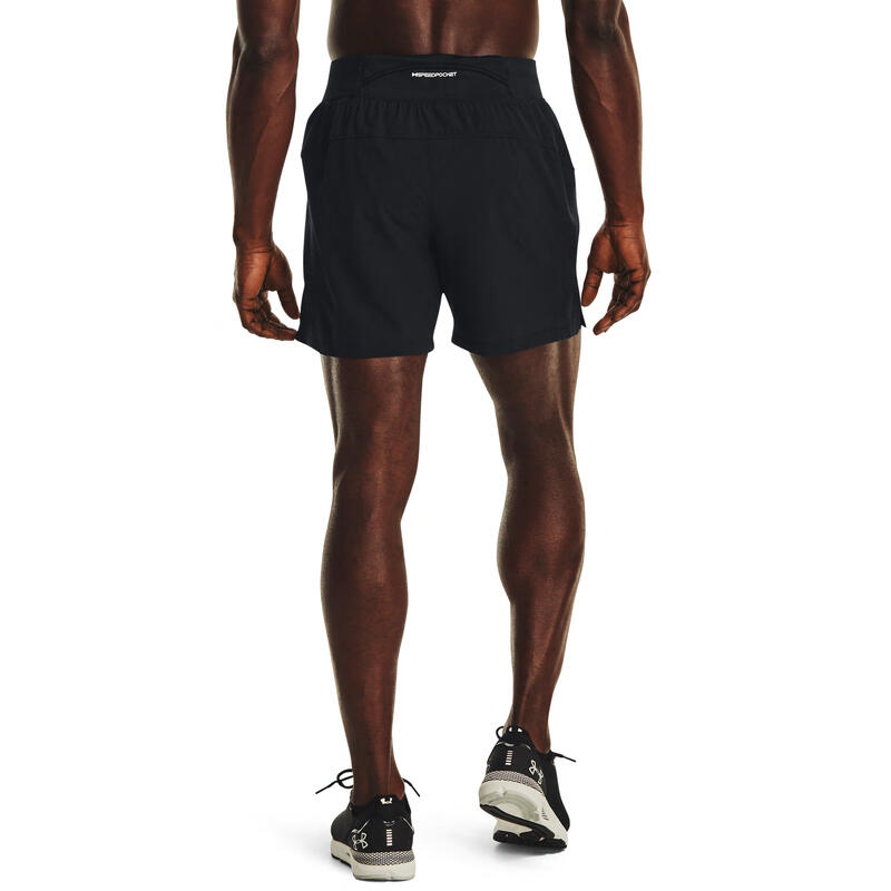 Pantaloni scurți pentru bărbați Under Armour Launch Elite 5'' Short Black Black