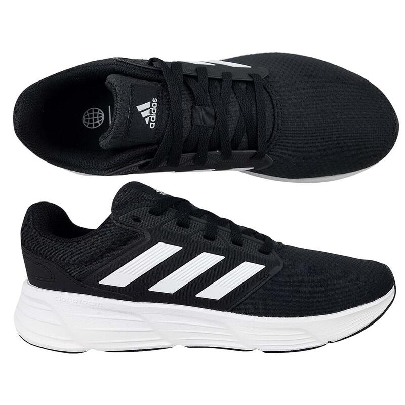 Chaussures de course Hommes Adidas Galaxy 6 noir