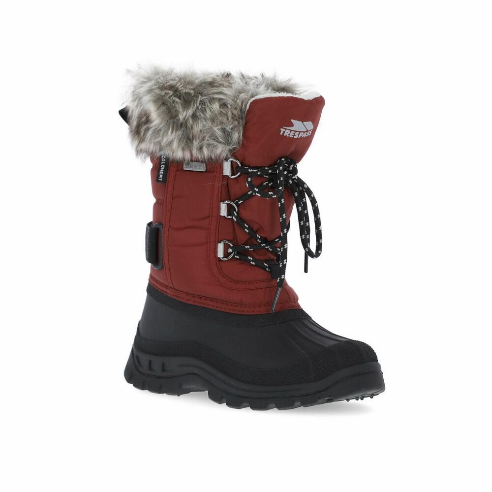 LANCHE Stivali da neve unisex (Rosso scuro)