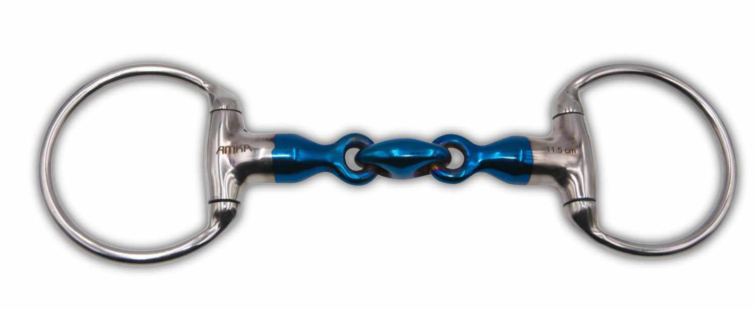 AMKA AMKA Olivenkopftrense Sweet Iron doppelt gebrochen Stärke 18mm Ringe 65 mm