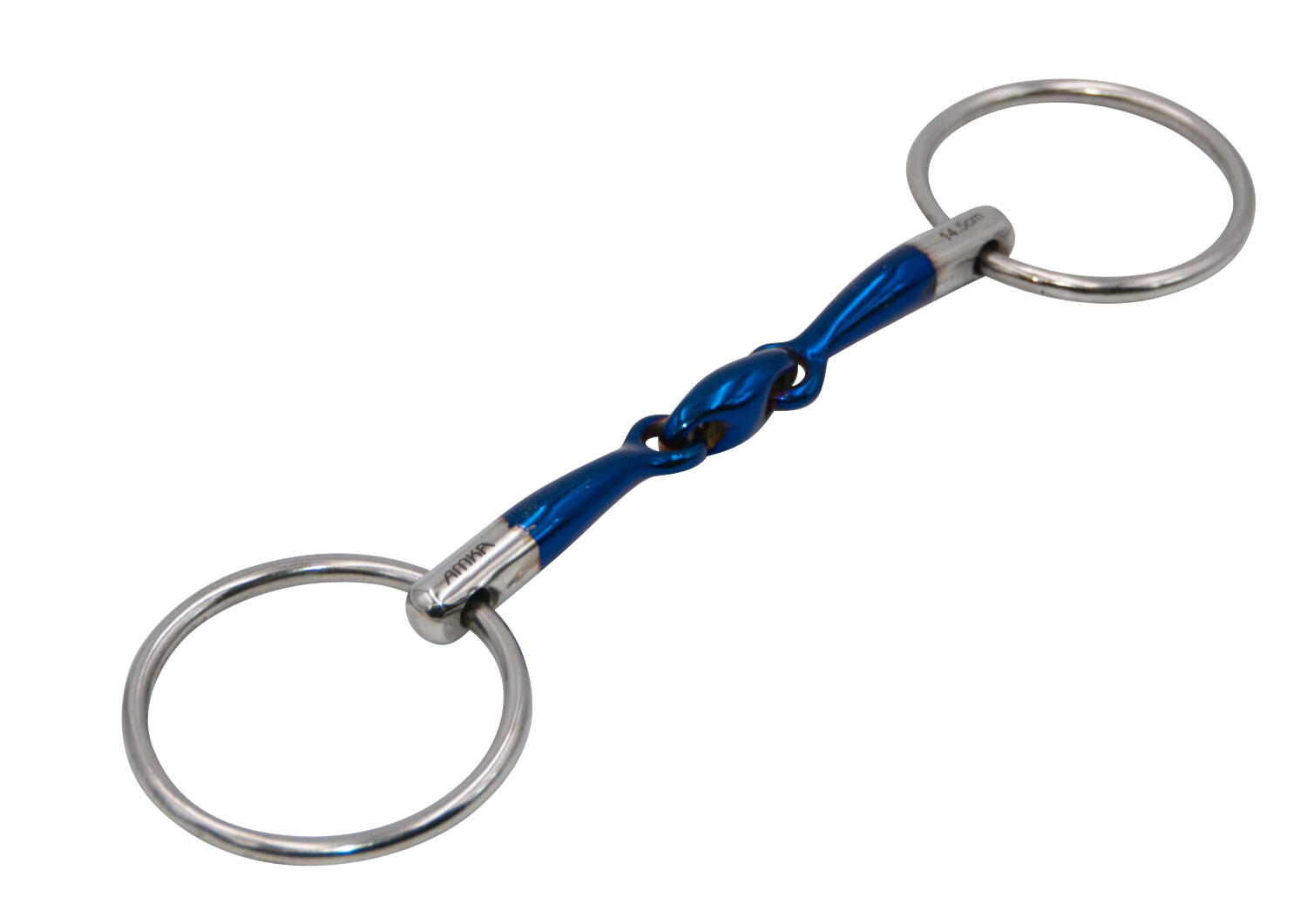 AMKA Wassertrense Sweet Iron doppelt gebrochen Stärke 14 mm Ringe 65 mm 3/4