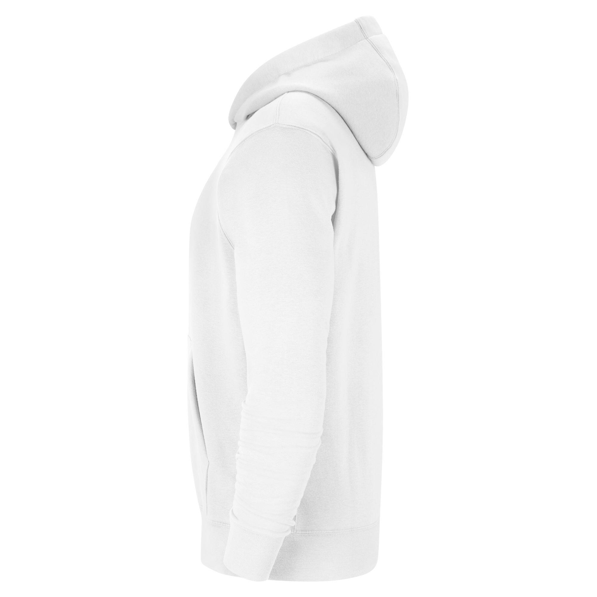 Felpa con cappuccio junior ( fleece) nike bianco 2/4