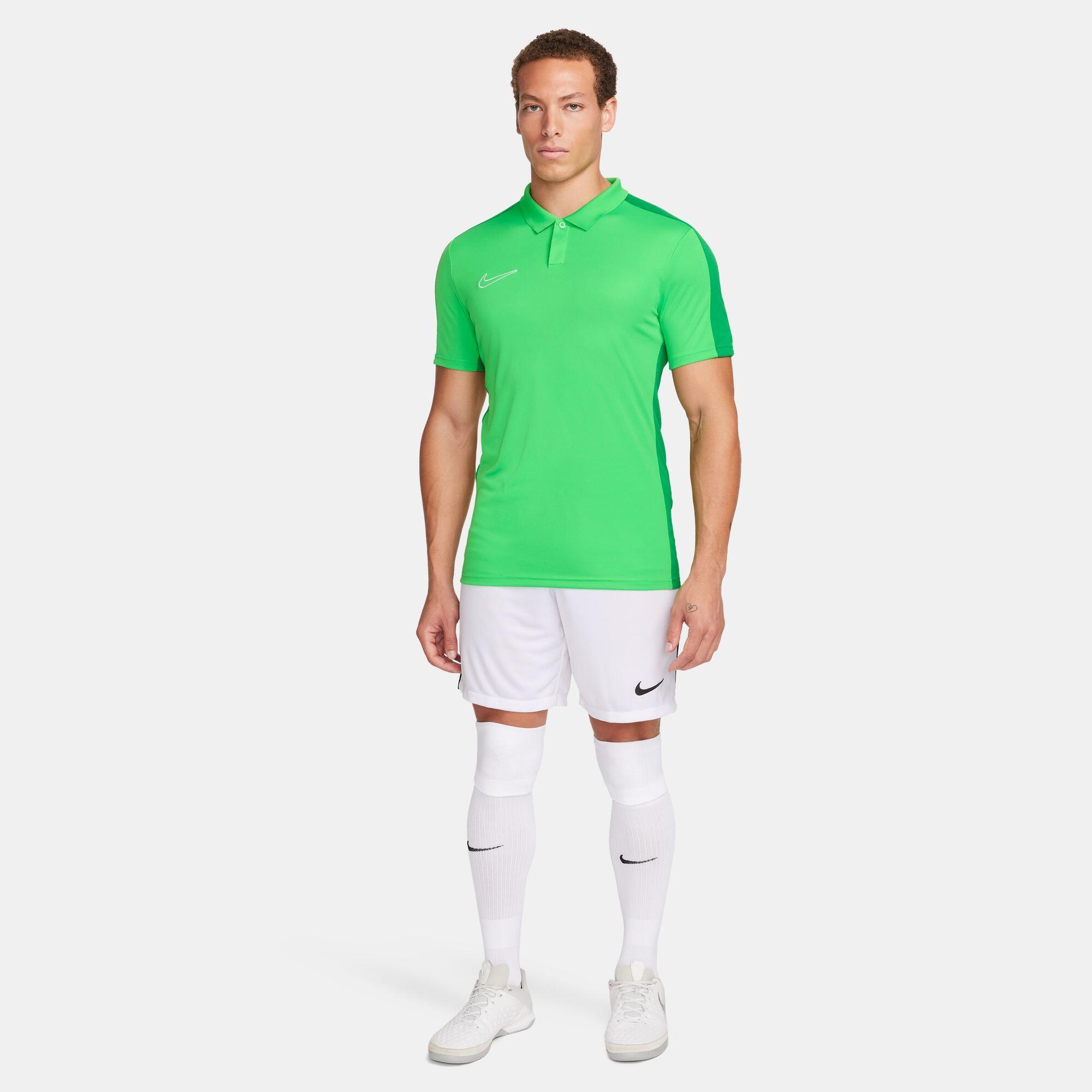 Polo tecnica uomo nike verde 3/4