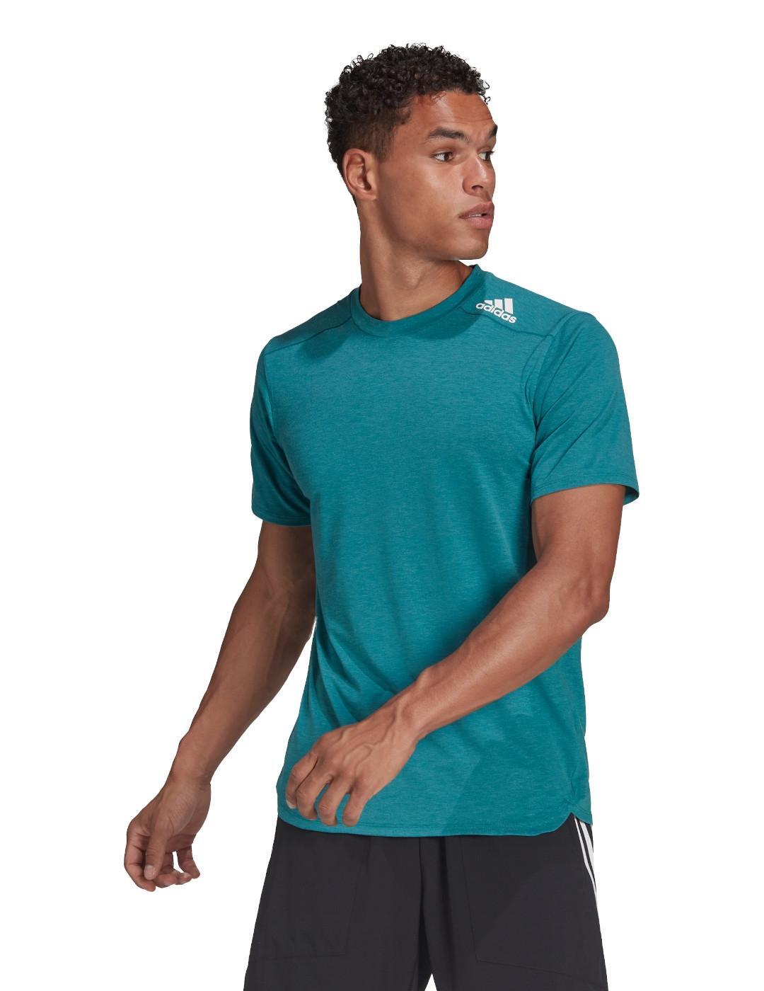 T-shirts pour hommes Adidas Vert 2/4