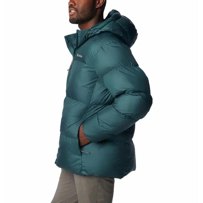 Kurtka Puchowa Columbia Puffect Hooded Jacket Męska Zimowa