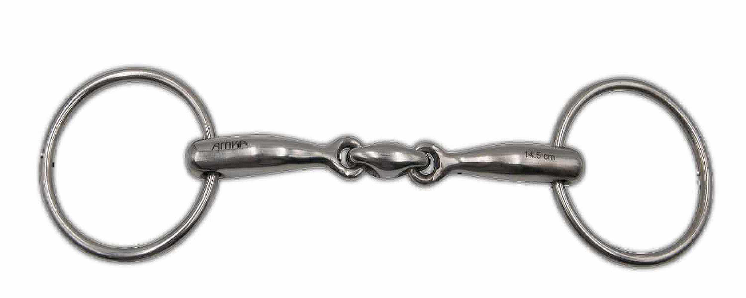 AMKA AMKA Wassertrense doppelt gebrochen Edelstahl massiv Stärke 14 mm