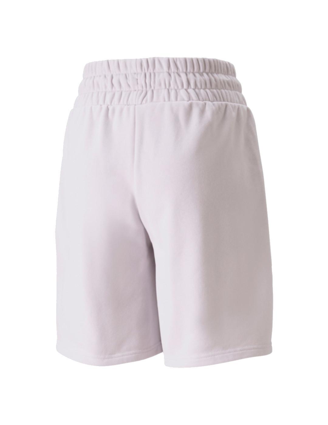 Pantalon Vrouw Puma Classics High Waist Longline 8´´ Wit 2/5