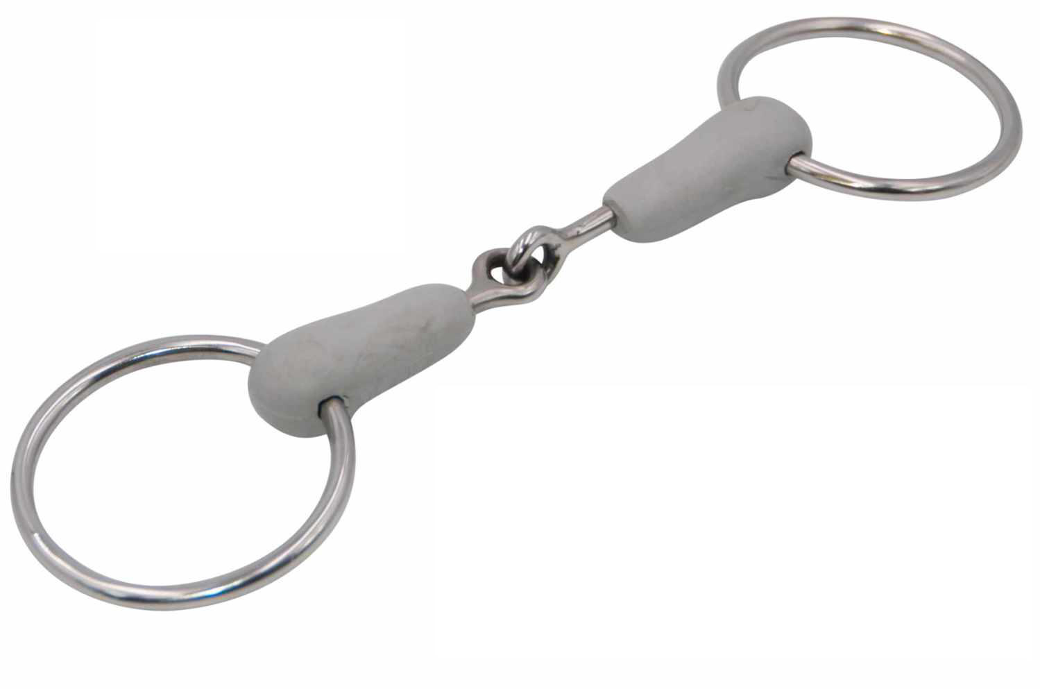 AMKA Wassertrense gebrochen Kunststoff ummanteltes Mundstück Stärke 23 mm Ringe 2/4