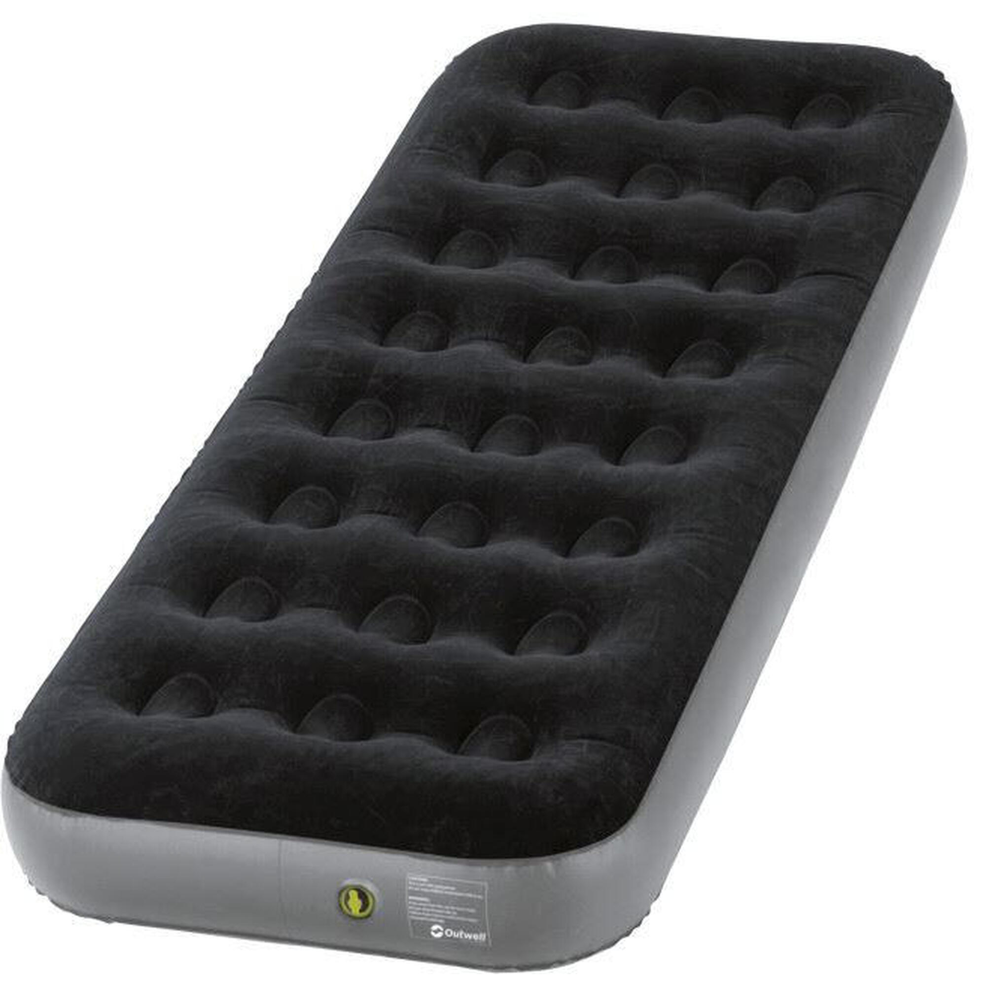 Materac turystyczny Outwell Classic Single - black/grey