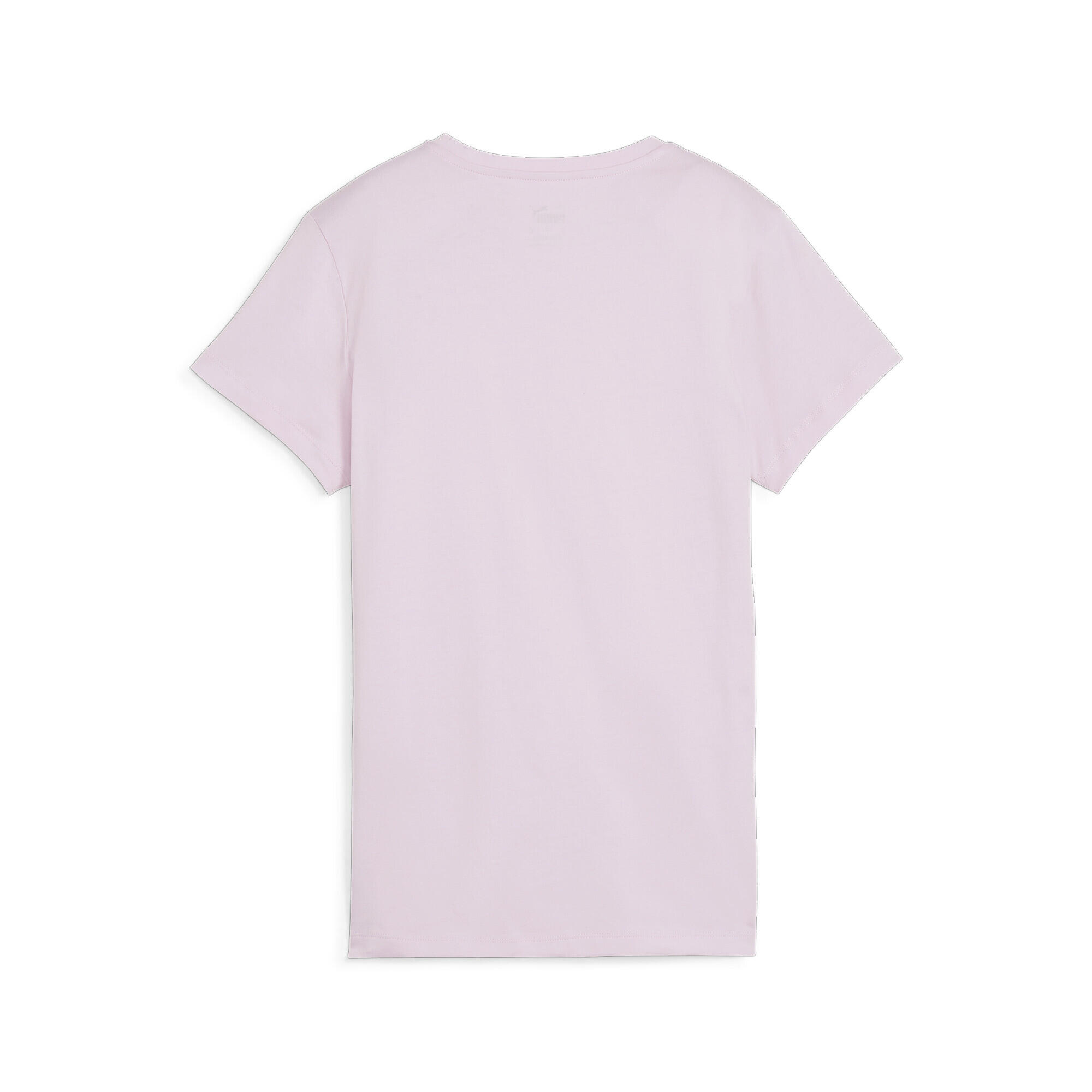 Puma Camiseta Bordada Puma Essentials+ Rosa 2/4