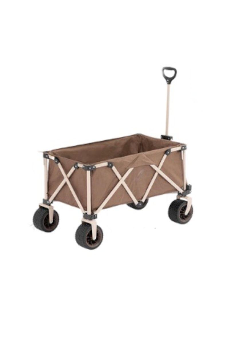 NATUREHIKE Carro Plegable de Transporte Alta Capacidad Ligero Naturehike Marrón