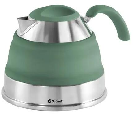 Bouilloire de camping Outwell Collaps Vert Ombre