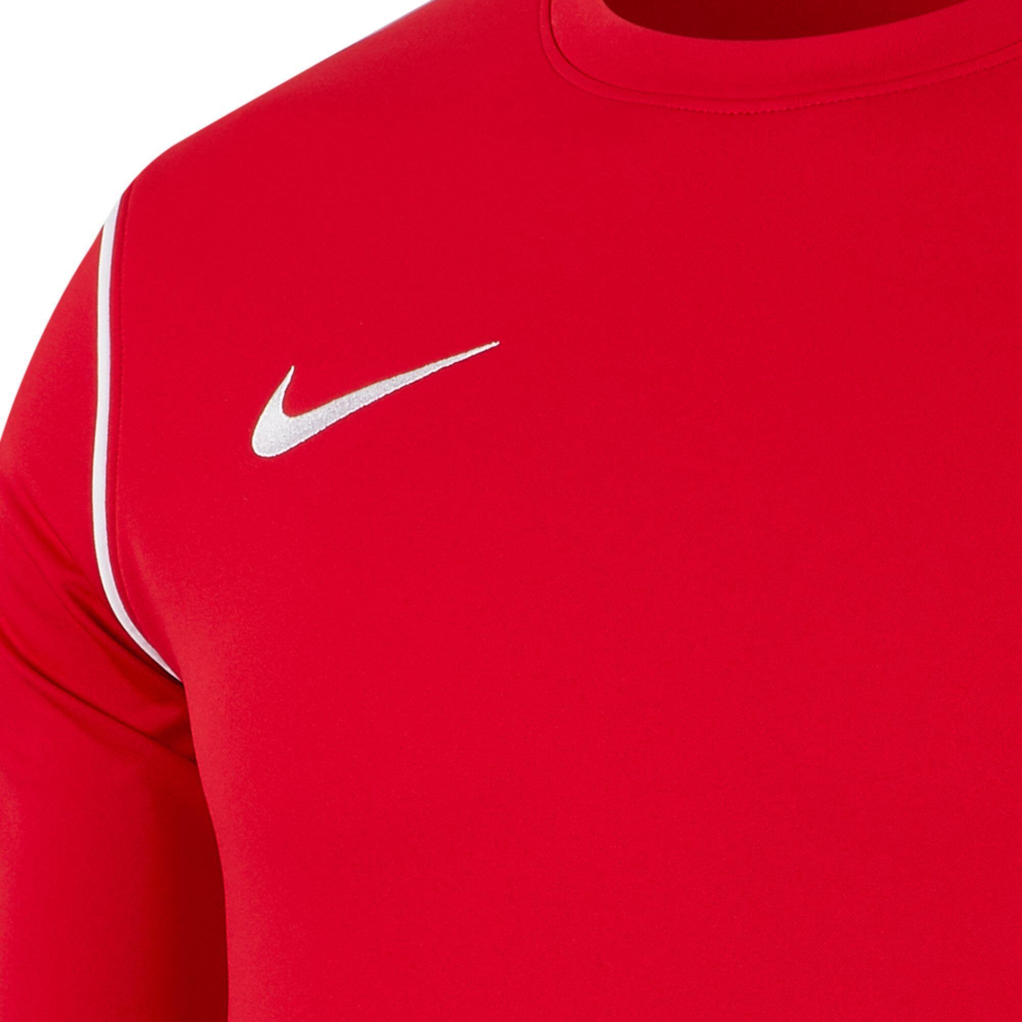 Maglie maniche lunghe da calcio junior nike rosso 2/4