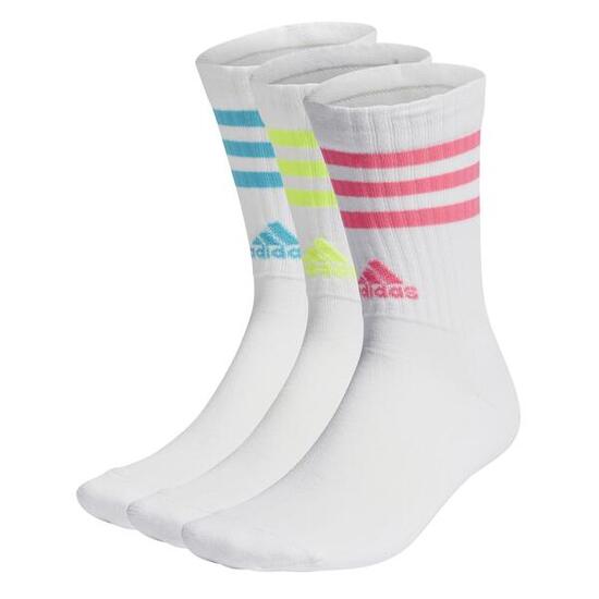 Calzini adidas 3-Stripes Cushioned Crew - Confezione da 3