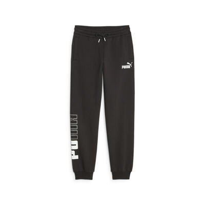 Spodnie dresowe dla dzieci Puma Power Colorblock Czarny