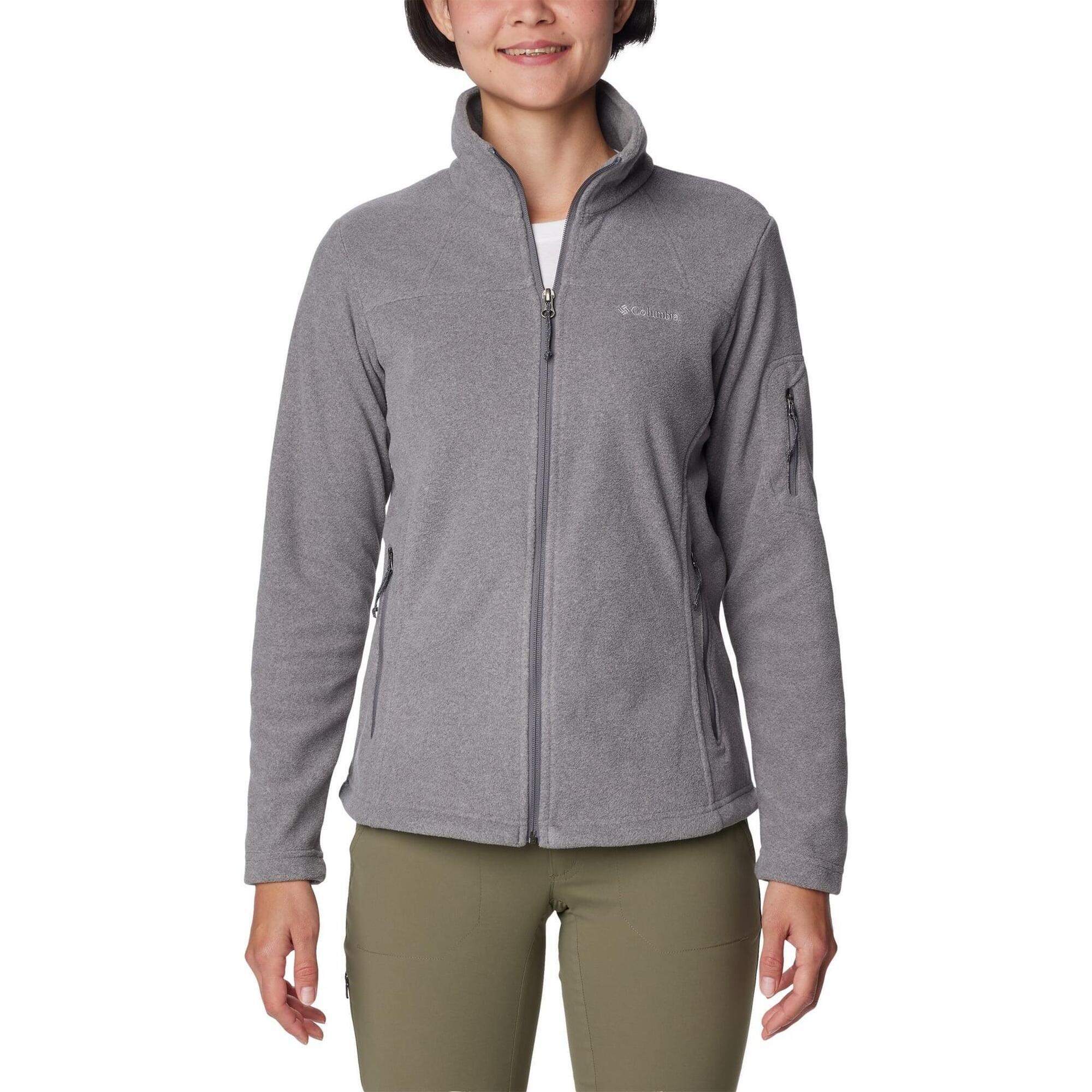 Columbia - Polaires Et Pulls Femme - Columbia Fast Trek™ Ii Jacket - City Grey Heath - Polaire - Gris - 48 Xl - Decathlon