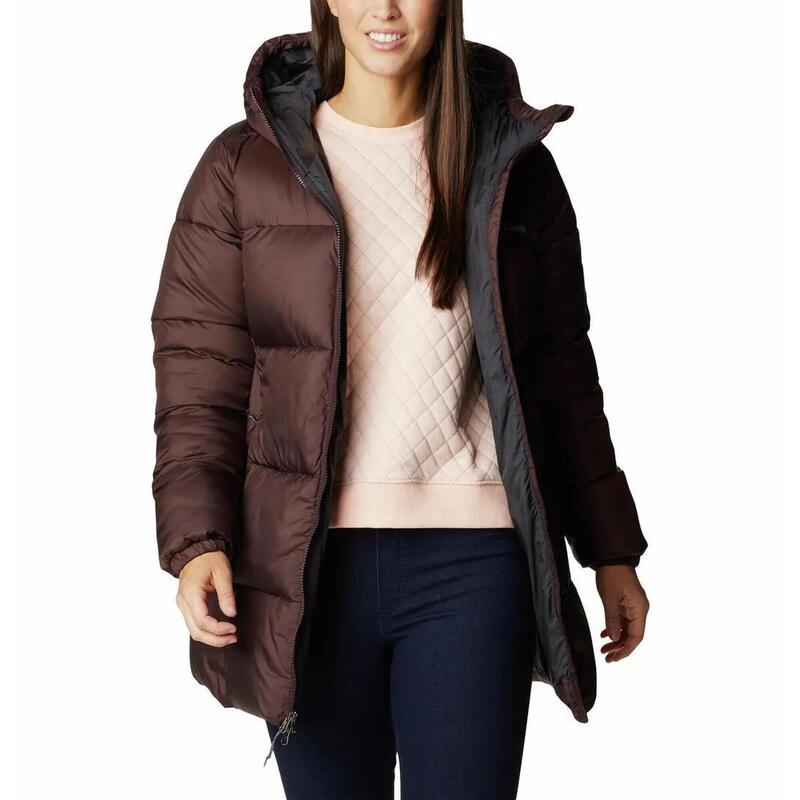 Płaszcz Puchowy Columbia Puffect Mid Hooded Jacket Damski