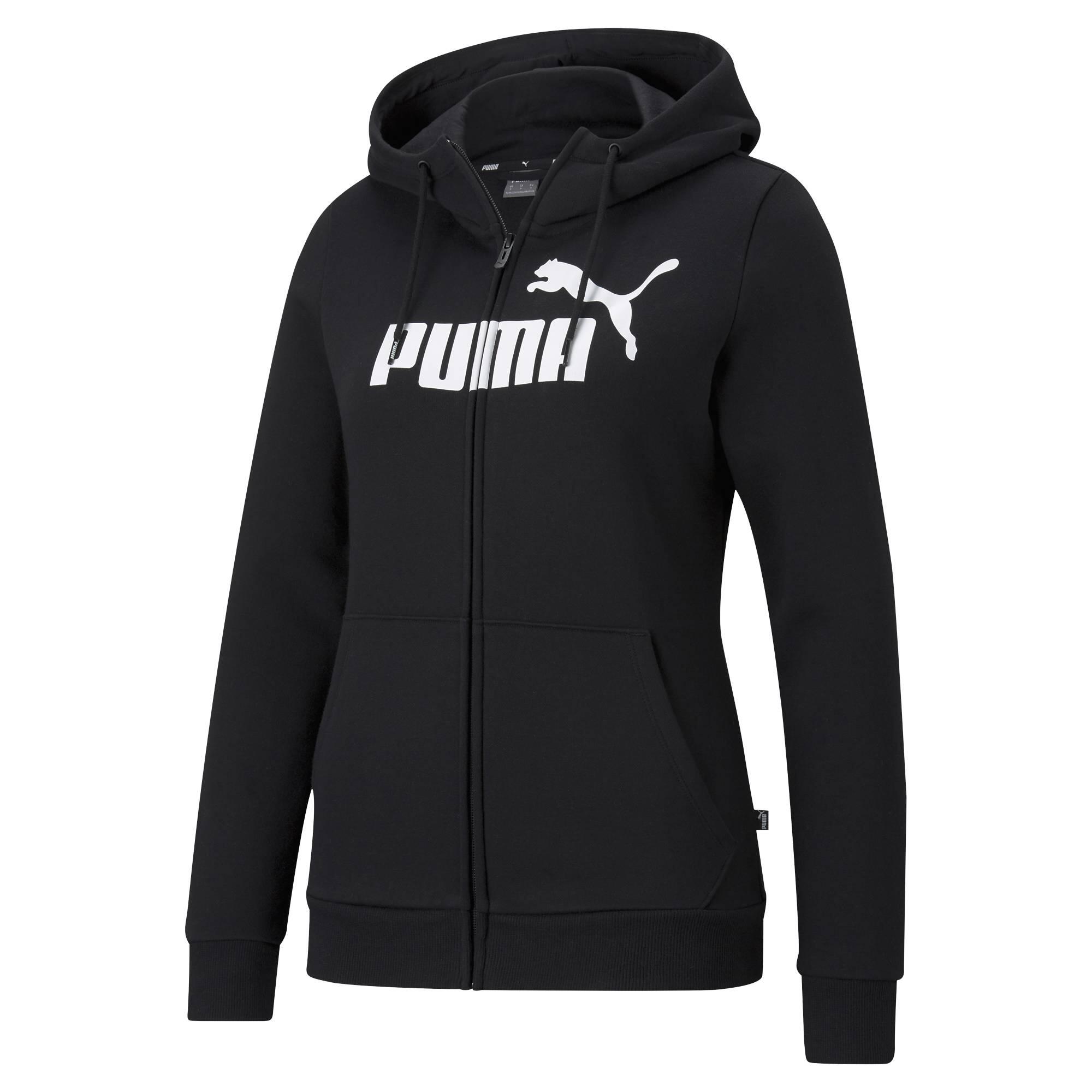 Veste de sweat Femmes Confortable à porter-ESS Logo Full-Zip Hoodie 1/2