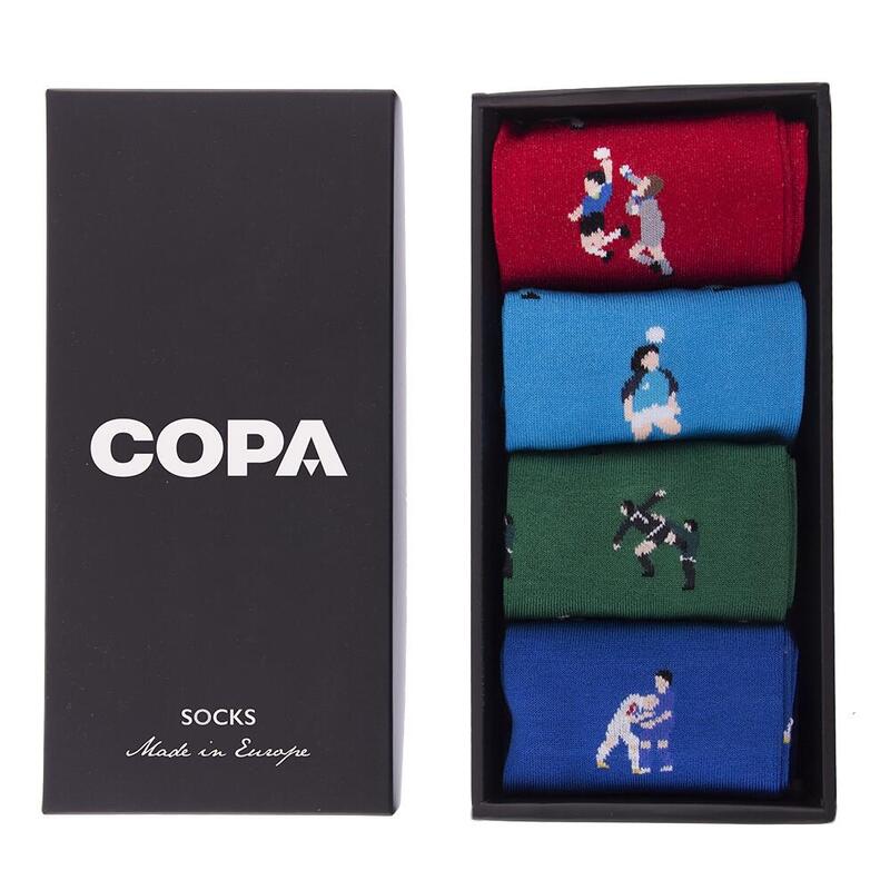 pack de Calcetines casual copa fútbol retro