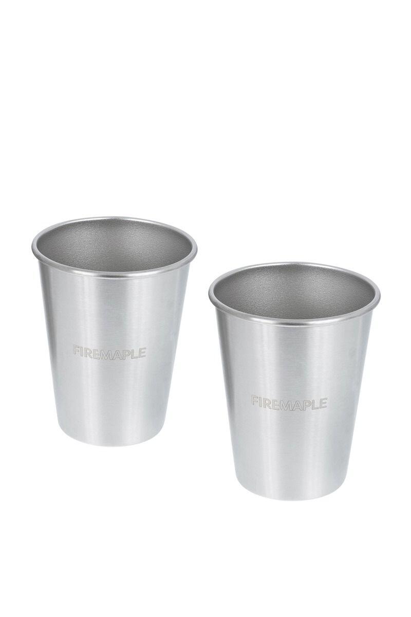Tazza Da Campeggio Fire-Maple Antarcti Stainless Steel Acciaio 2X350Ml 2/3