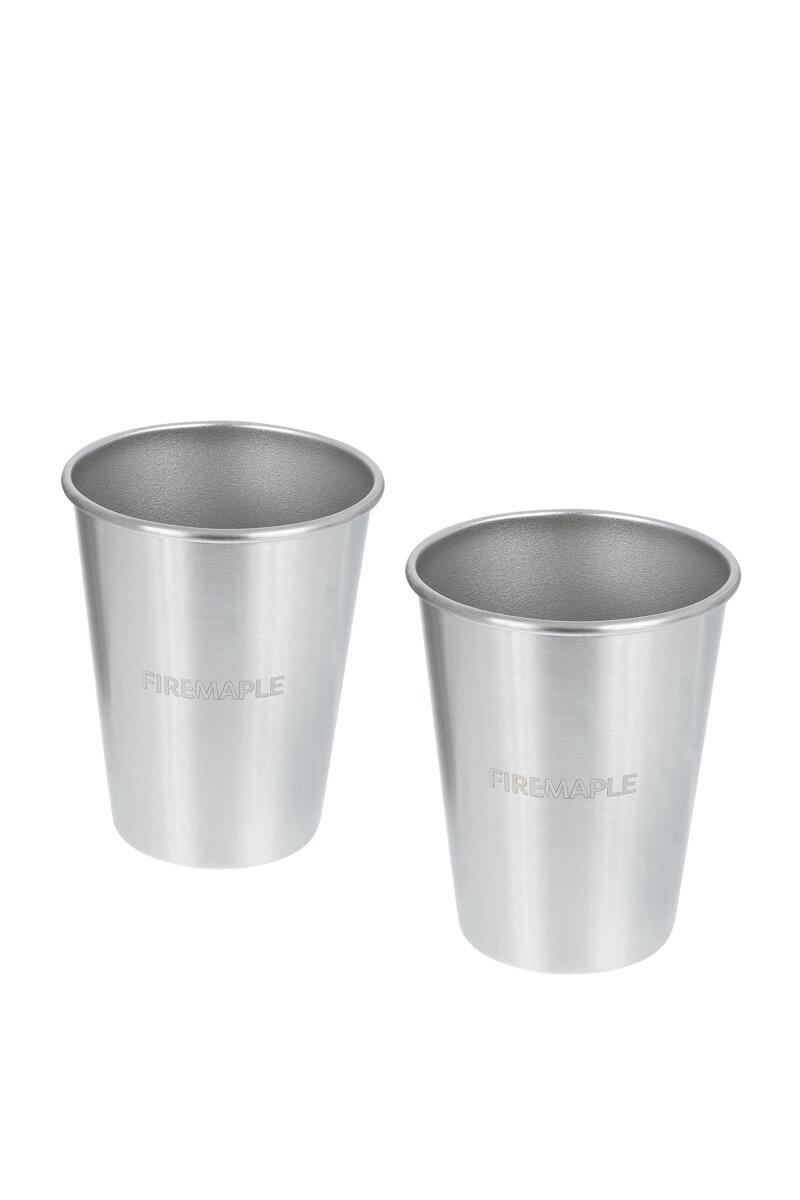 Tazza Da Campeggio Fire-Maple Antarcti Stainless Steel Acciaio 2X350Ml 3/3