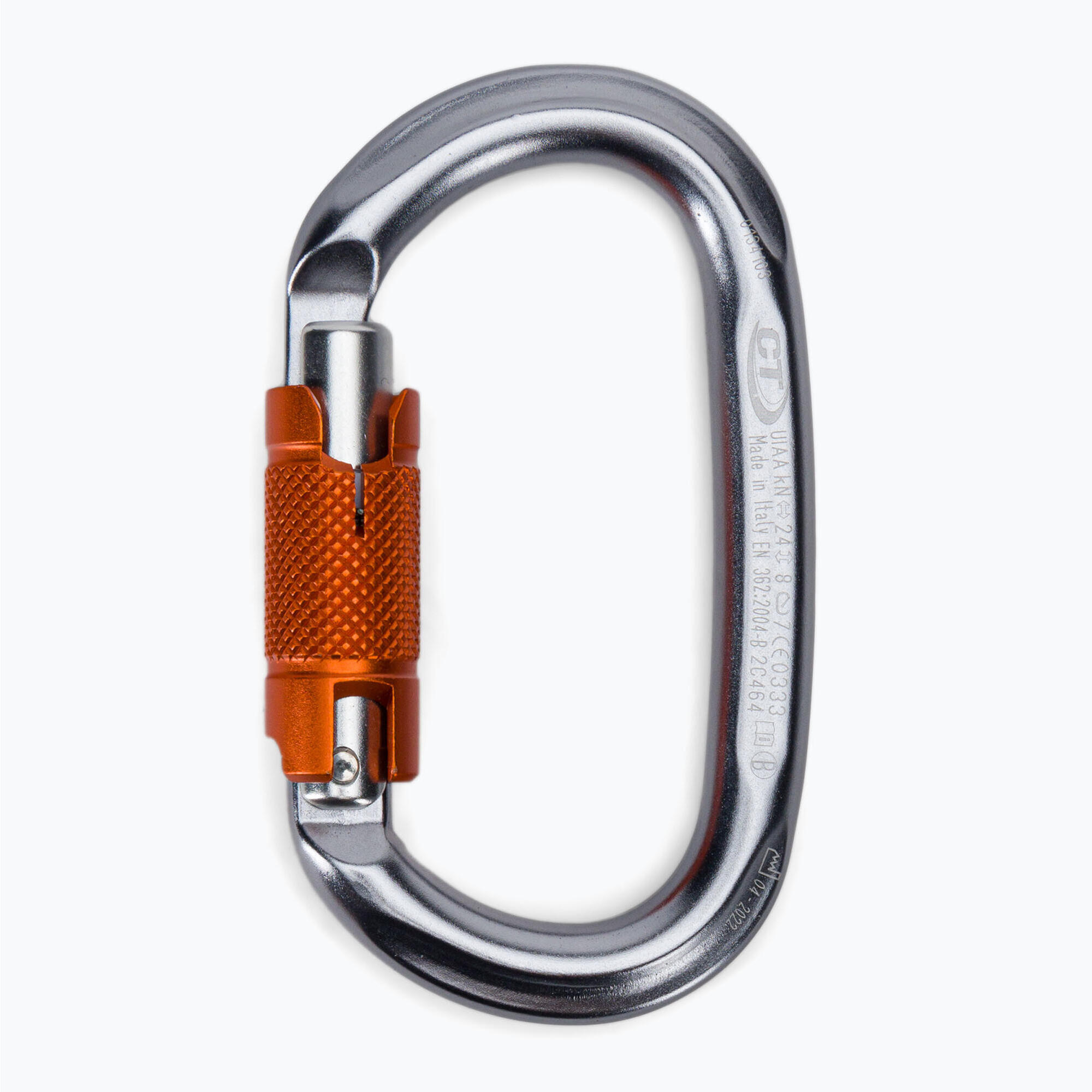 Mousqueton tri-lock Pillar, ovale, acier – EN 362 dans la boutique