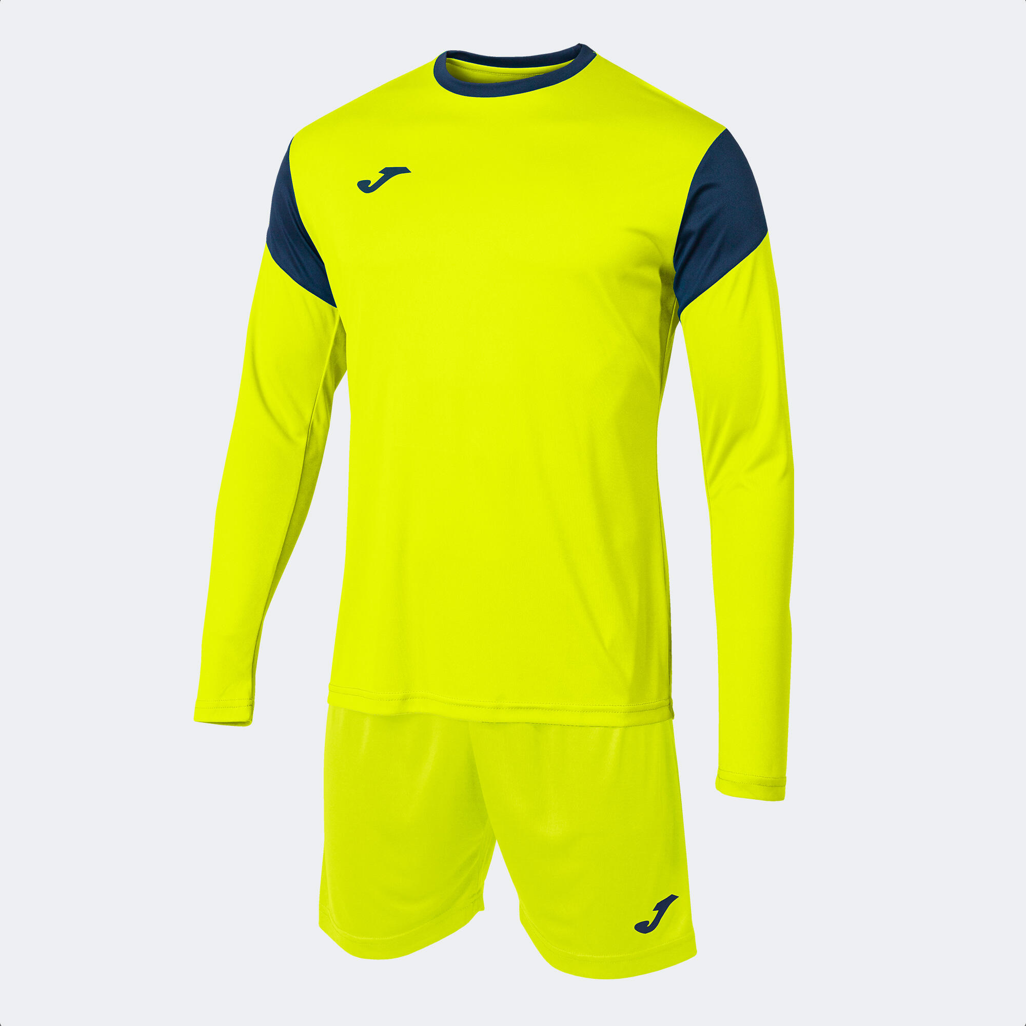 Joma Conjunto Futebol Phoenix Gk Amarelo Fluor Homem Azul Amarelo da Decathlon