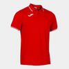 Polo Manga Corta Fútbol Niños Joma Campus III Rojo